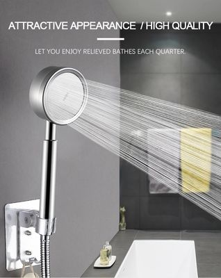 SUS 304 El Tipi Duş Başlığı, Blister 0.3mm Banyo Duş Spreyi